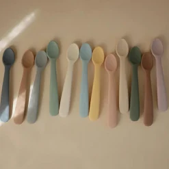 Lot de 2 cuillères en silicone Powder Blue