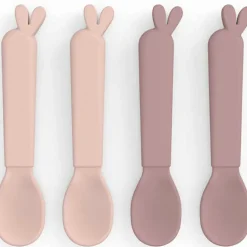 Lot de 4 cuillères Kiddish Lalee Rose