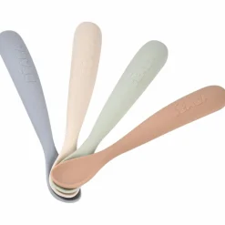 Lot de 4 cuillères silicone 1er âge Natural set