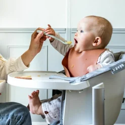 Lot de 4 cuillères silicone 1er âge Natural set