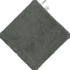 Lot de 3 débarbouillettes vert pétrole