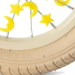 Lot de 2 décorations pour guidon vélo enfant Dark Blue Glitter