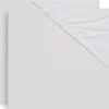 Lot de 2 draps housses blancs (60 x 120 cm)