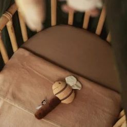 Lot de 2 draps housses de berceau Biscuit (40 x 80 cm)