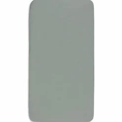 Lot de 2 draps housses en jersey Sea Green-Ivory (70 x 140 cm)