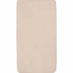 Lot de 2 draps housses en jersey Wild Rose-Biscuit (70 x 140 cm)