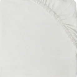 Lot de 2 draps housses en coton Ivory-Nougat (60 x 120 cm)