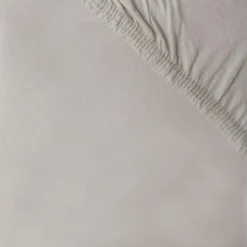 Lot de 2 draps housses en coton Ivory-Nougat (60 x 120 cm)