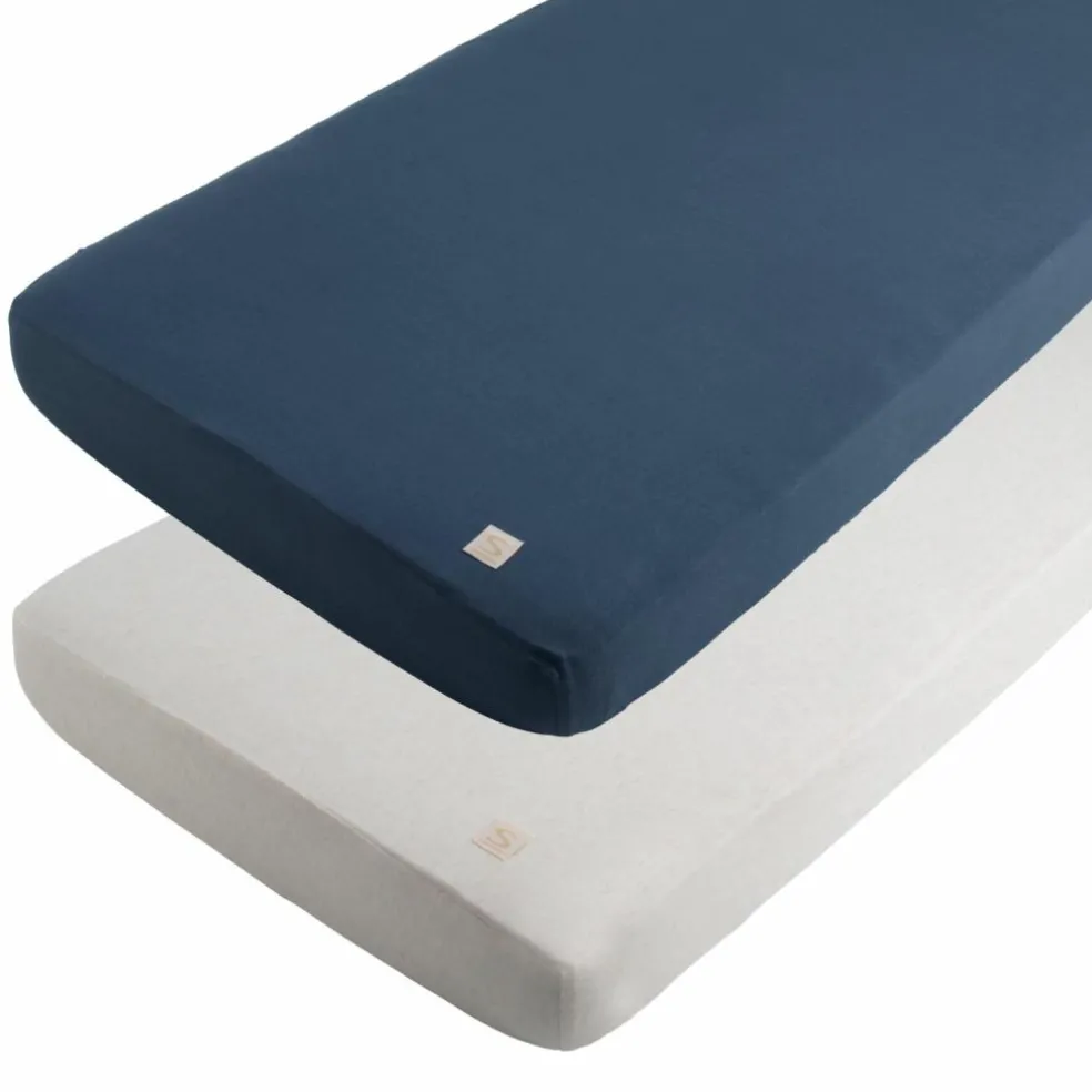 Lot de 2 draps housses Petit Nuage (70 x 140 cm)