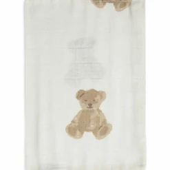 Lot de 3 gants de toilette en coton ours Teddy Bear