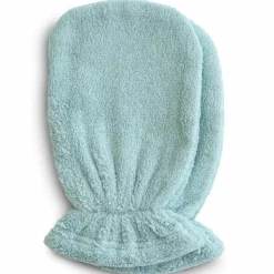 Lot de 2 gants de toilette en coton bio Sea Mist