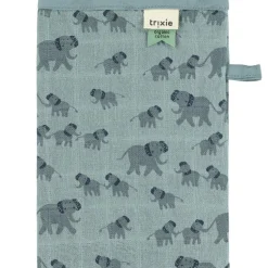 Lot de 3 gants de toilette en mousseline Enchanting Elephant
