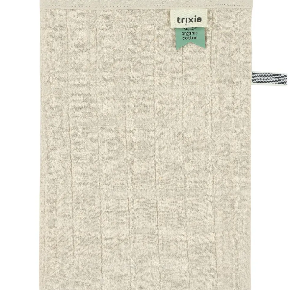 Lot de 3 gants de toilette en mousseline Lively Lion