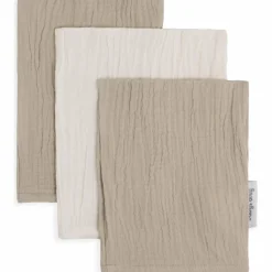 Lot de 3 gants de toilette Tender Beige-Linen