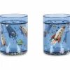 Lot de 2 gobelets à paillettes Outer Espace