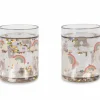 Lot de 2 gobelets à paillettes Arc-en-ciel