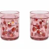 Lot de 2 gobelets à paillettes Fragola