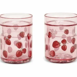 Lot de 2 gobelets à paillettes Fragola