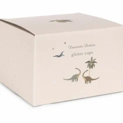 Lot de 4 gobelets Glitter dinosaure