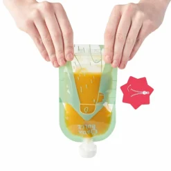 Lot de 15 gourdes réutilisables (150 ml)