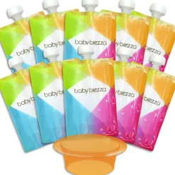 Lot de 10 Gourdes réutilisables (200 ml)