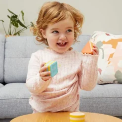 Lot de 3 hochets empilables