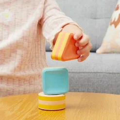 Lot de 3 hochets empilables