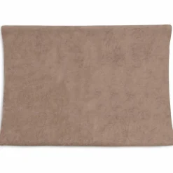 Lot de 2 housses de matelas à langer Milky en éponge Coffee-Ivory (50 x 70 cm)