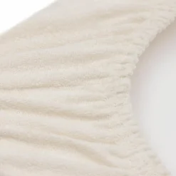 Lot de 2 housses de matelas à langer Milky en éponge Coffee-Ivory (50 x 70 cm)