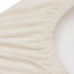 Lot de 2 housses de matelas à langer en éponge Sea Green-Ivory (50 x 70 cm)