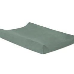 Lot de 2 housses de matelas à langer en éponge Ash Green (50 x 70 cm)