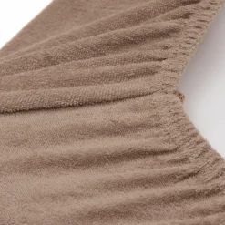 Lot de 2 housses de matelas à langer en éponge Milky Coffee (50 x 70 cm)
