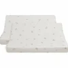 Lot de 2 housses de matelas à langer Tender Clover (45 x 70 cm)