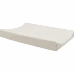 Lot de 2 housses de matelas à langer en éponge Oatmeal-Sand (50 x 70 cm)