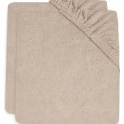 Lot de 2 housses de matelas à langer en éponge Wild Rose (75 x 85 cm)