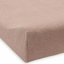 Lot de 2 housses de matelas à langer en éponge Wild Rose-Ivory (50 x 70 cm)