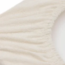 Lot de 2 housses de matelas à langer en éponge Wild Rose-Ivory (50 x 70 cm)