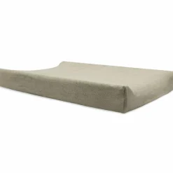 Lot de 2 housses matelas à langer en éponge Olive Green (50 x 70 cm)