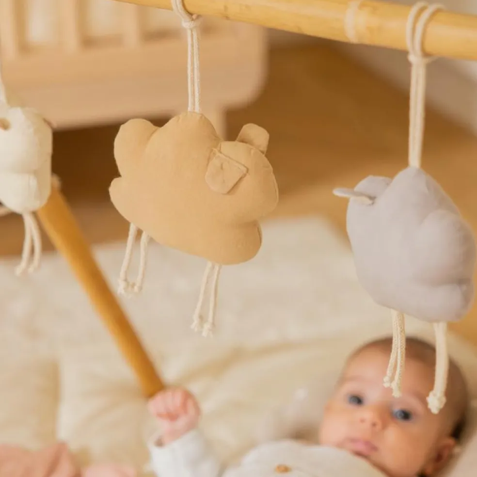 Lot de 3 jouets à suspendre bamboo Little sheep