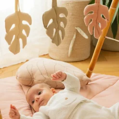 Lot de 3 jouets à suspendre bamboo Monstera