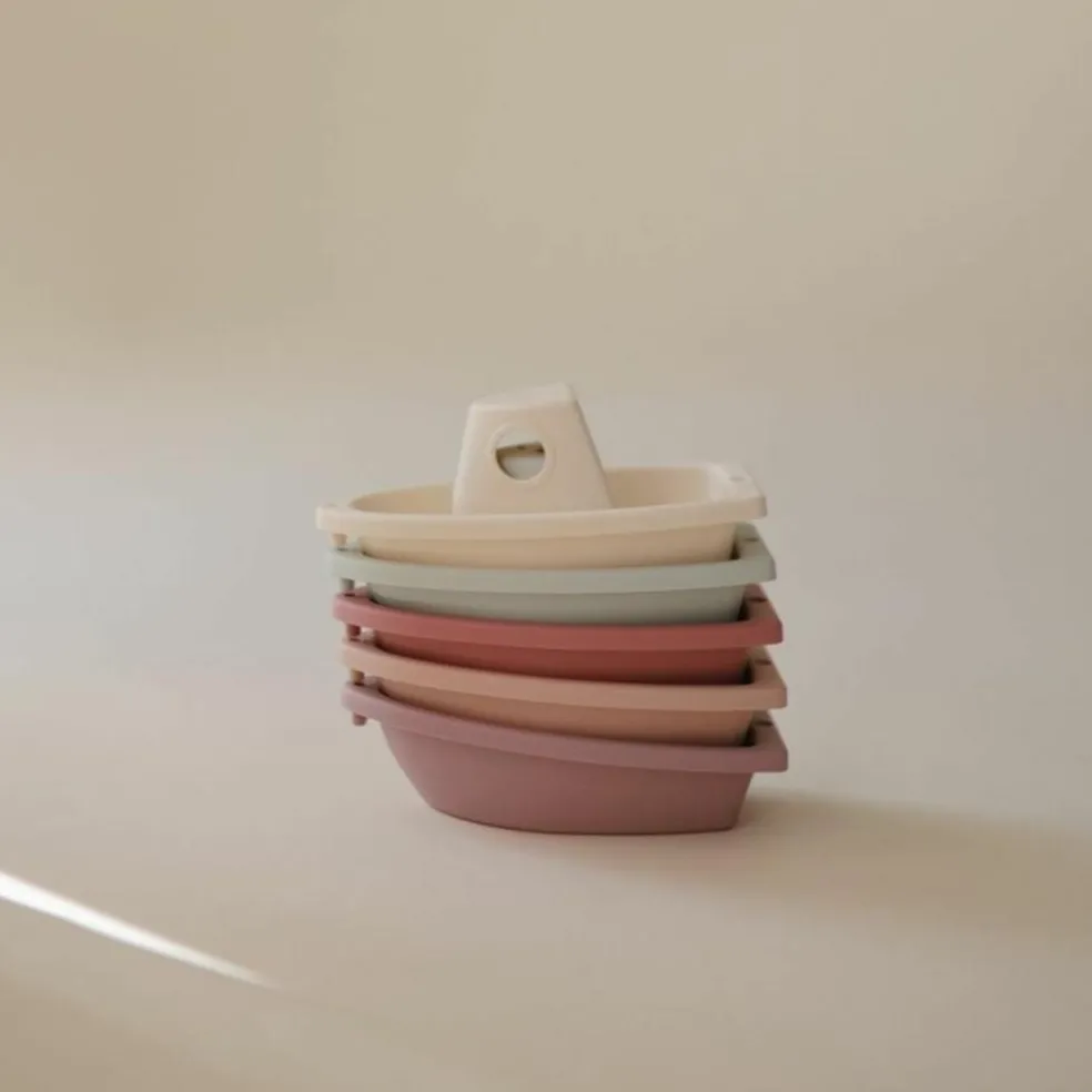 Lot de 5 jouets de bain Boats Petal