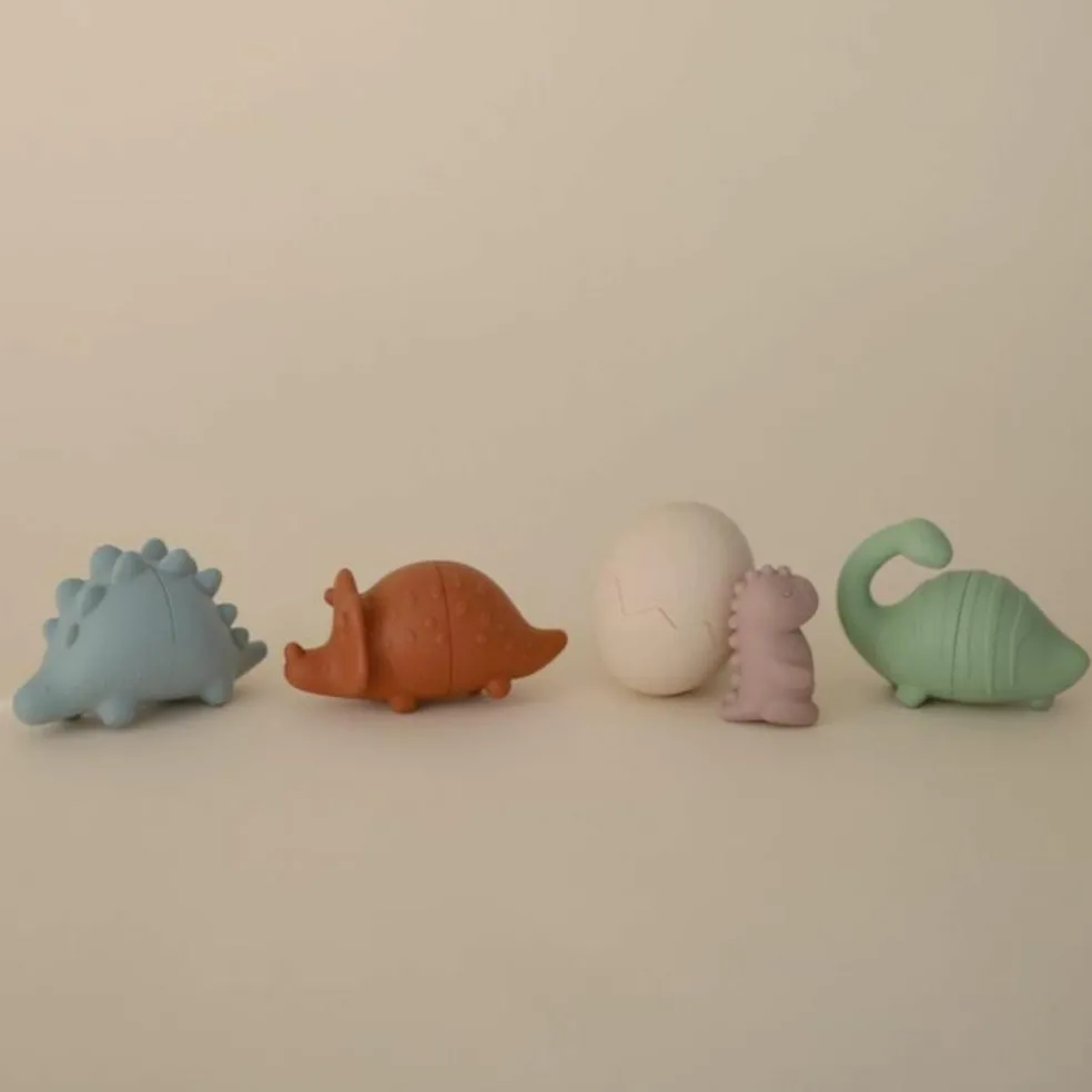 Lot de 4 jouets de bain Dino