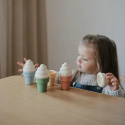 Lot de 4 jouets de bain Ice Cream