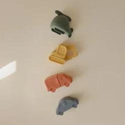 Lot de 4 jouets de bain Vehicules