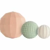 Lot de 3 jouets sensoriels Nesting Spheres Blush