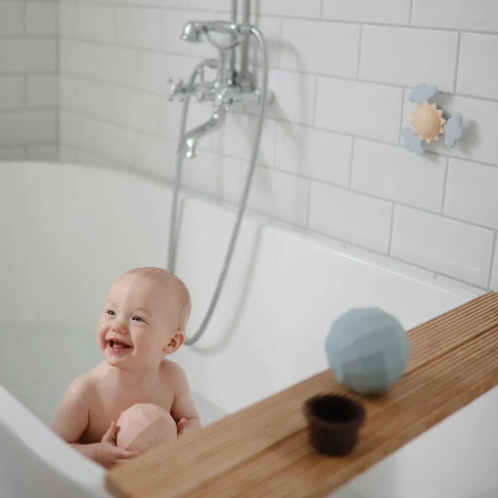 Lot de 3 jouets sensoriels Nesting Spheres Blush