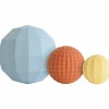 Lot de 3 jouets sensoriels Nesting Spheres Powder Blue