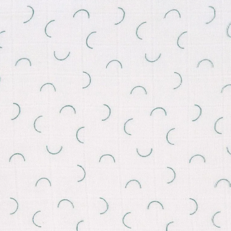 Lot de 3 langes en bambou vert d'eau Garden Explorer (80 x 80 cm)