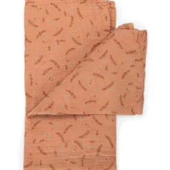 Lot de 3 langes en coton bio Trois petits lapins (70 x 70 cm)