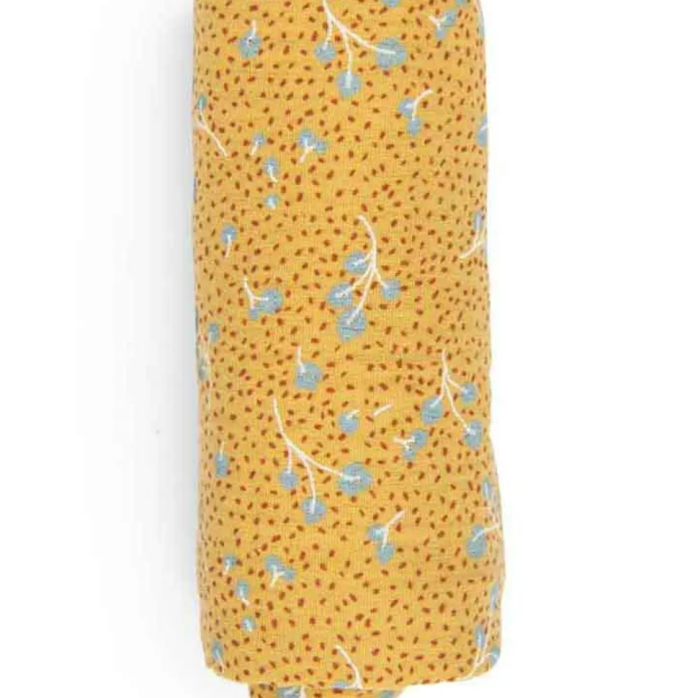 Lot de 3 langes en coton bio Trois petits lapins (70 x 70 cm)